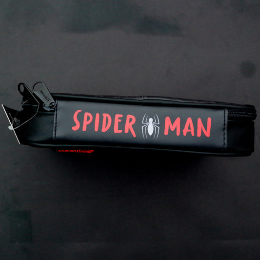 Estuche Organizador Spider-Man Negro y Rojo | Escolar y Oficina