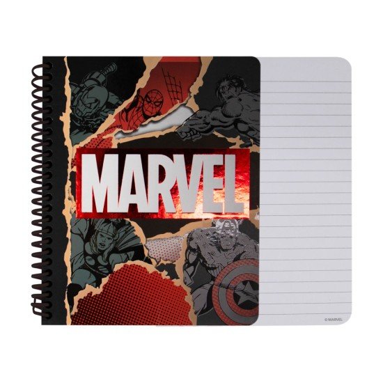 Cuaderno Espiral Marvel – Mooving (96H rayadas)
