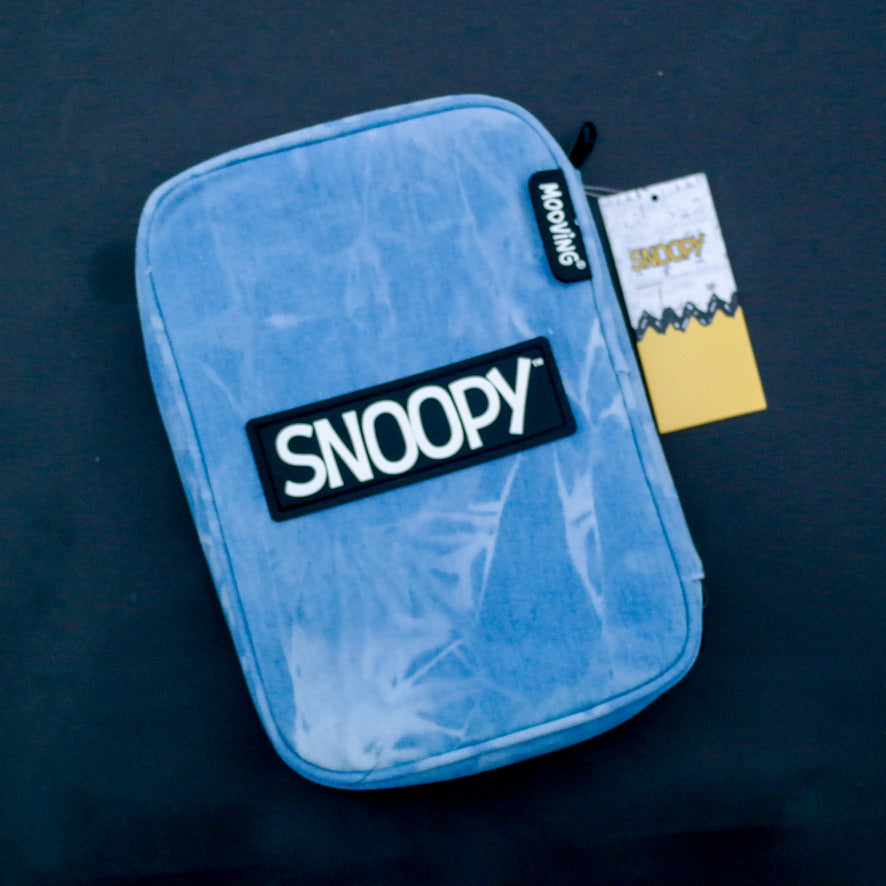 Estuche Organizador Snoopy Azul Original