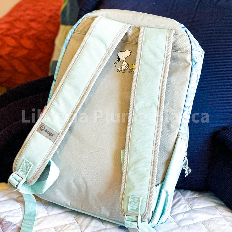 Mochila Snoopy Peanuts Original – Escolar Premium con Doble Compartimento