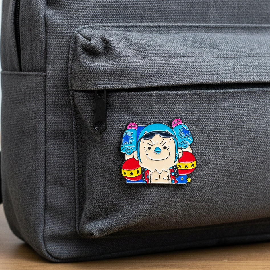 Pin metálico One Piece - Franky