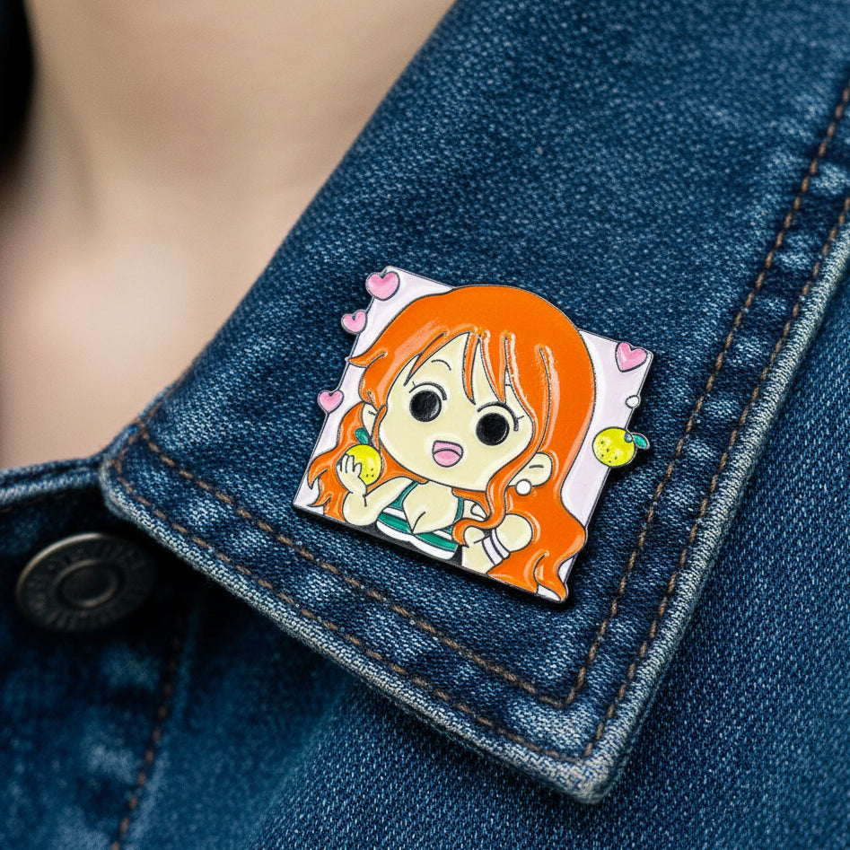 Pin metálico One Piece - Nami