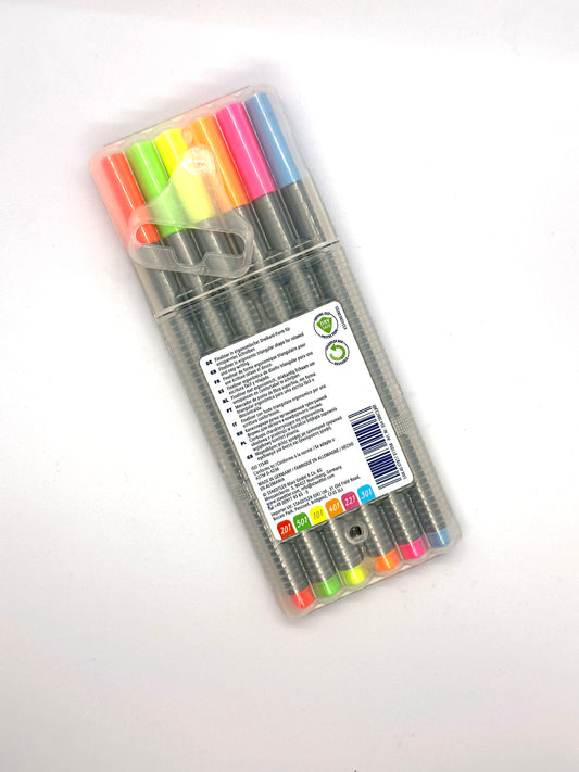 🖊️⚡ ¡Set de marcadores Staedtler neón 0.3 mm! 🎨
