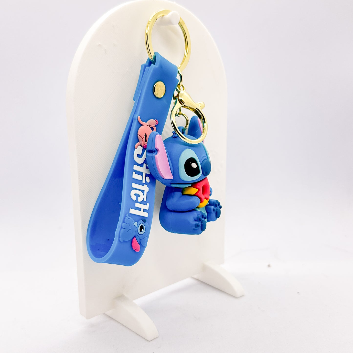 Llavero Stitch con Dona 🍩💙