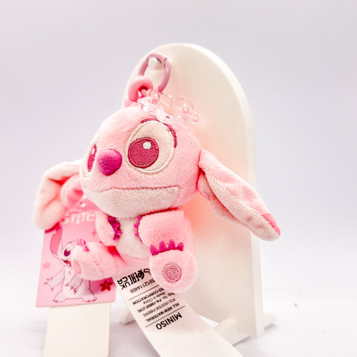 Llavero Stitch Rosa - Original de Miniso 💖✨