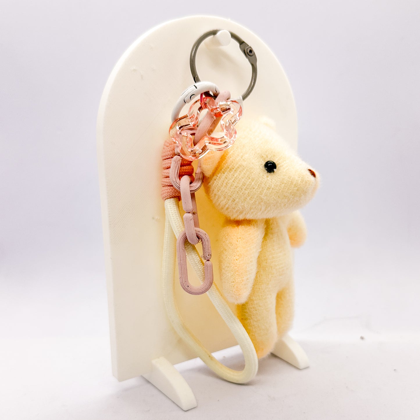 Llavero de Oso de Peluche 🧸✨