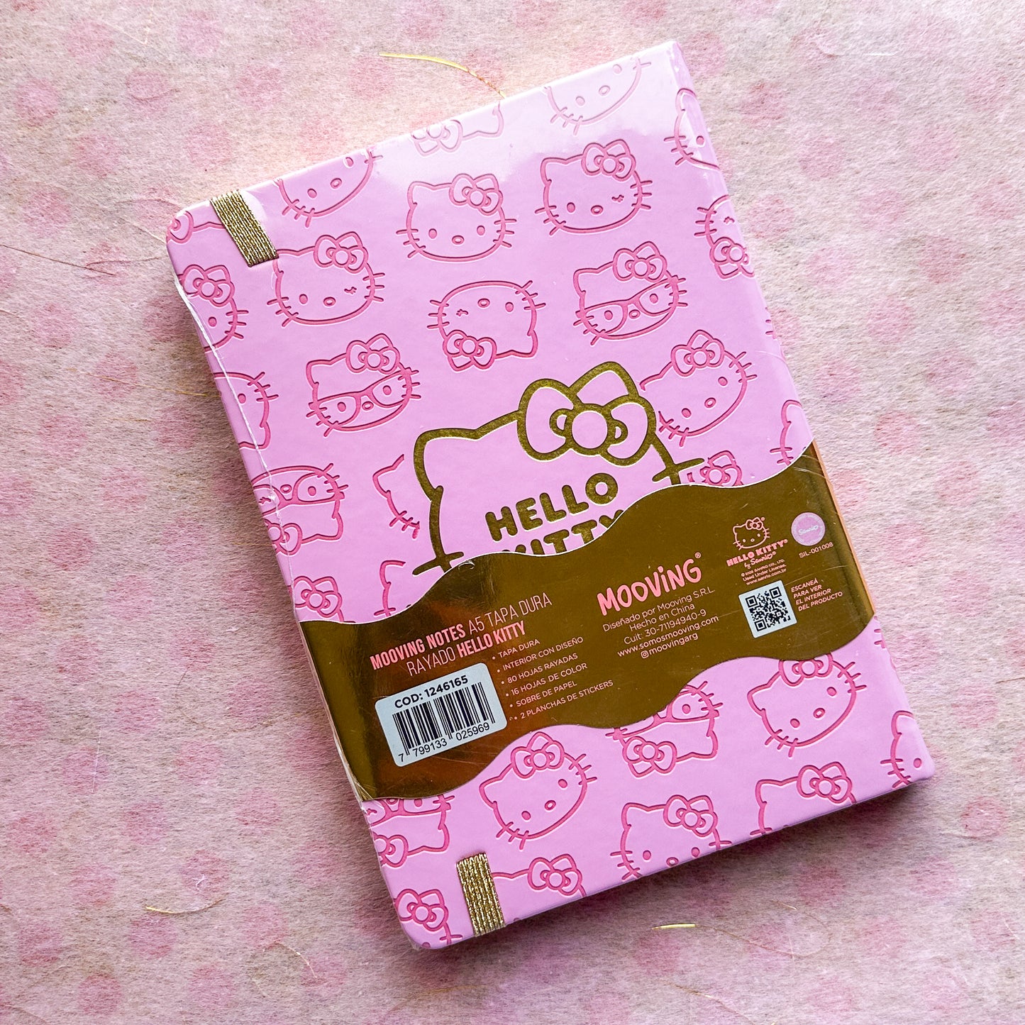 Cuaderno Cosido Hello Kitty Mooving 💖