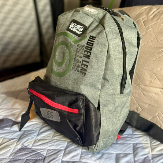🍃 Mochila Naruto Hidden Leaf Village 🍃