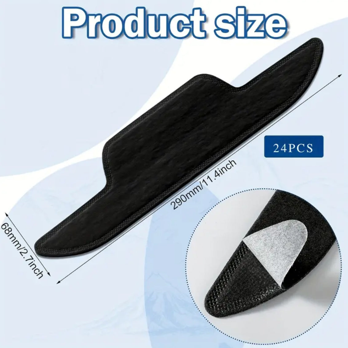 🧢✨ Protectores adhesivos para gorras (24 unidades)