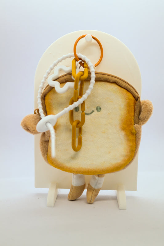 🍞 Llavero & Monedero Pan Tostado – Cute Style 🍞