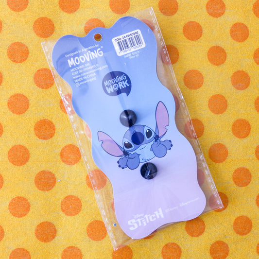 Pines Metálicos Stitch – Mooving (2 piezas)