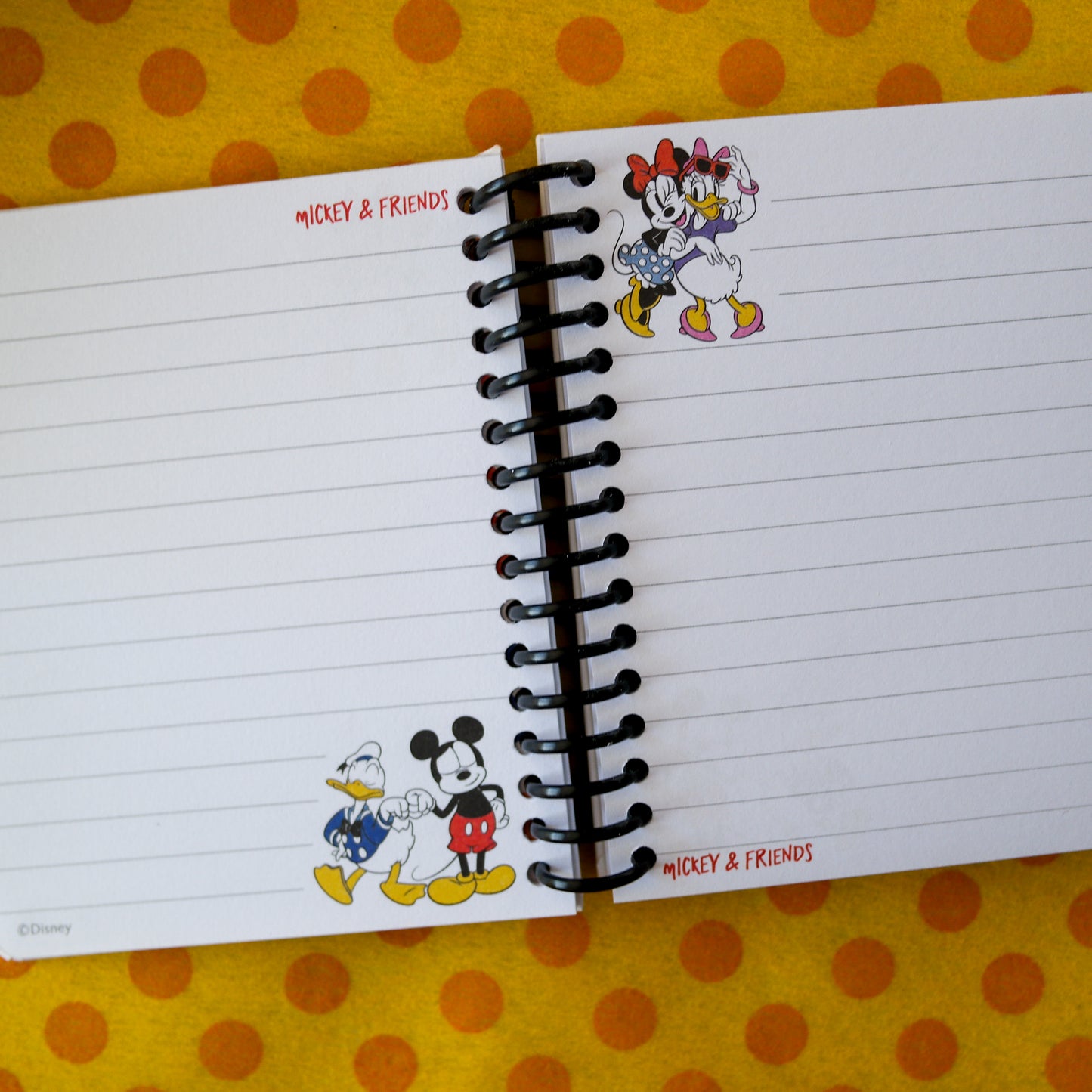 Libreta Espiral Mickey & Friends – Mooving (96H rayadas)