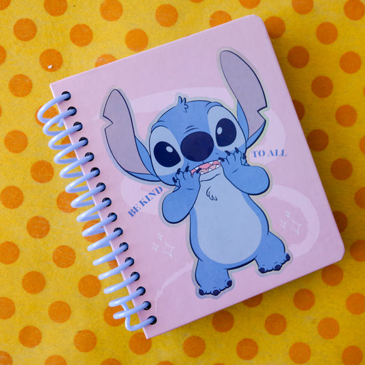 Libretas Stitch Mooving – Espiral Pequeñas (96H)