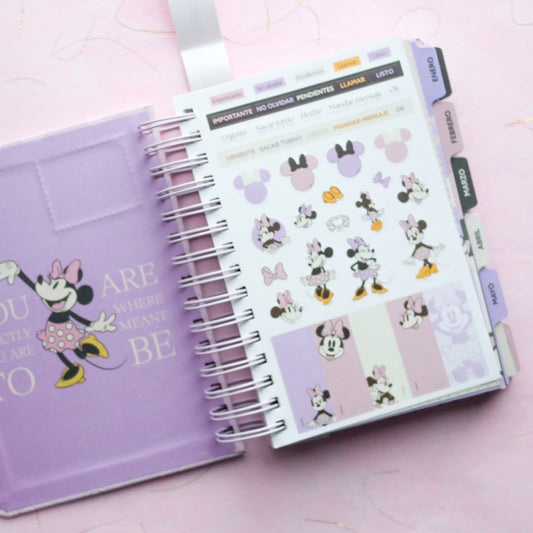 🎀 Agenda 2026 Minnie Mouse – Mooving 🎀