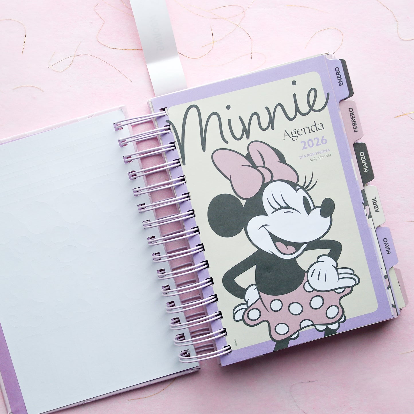 🎀 Agenda 2026 Minnie Mouse – Mooving 🎀