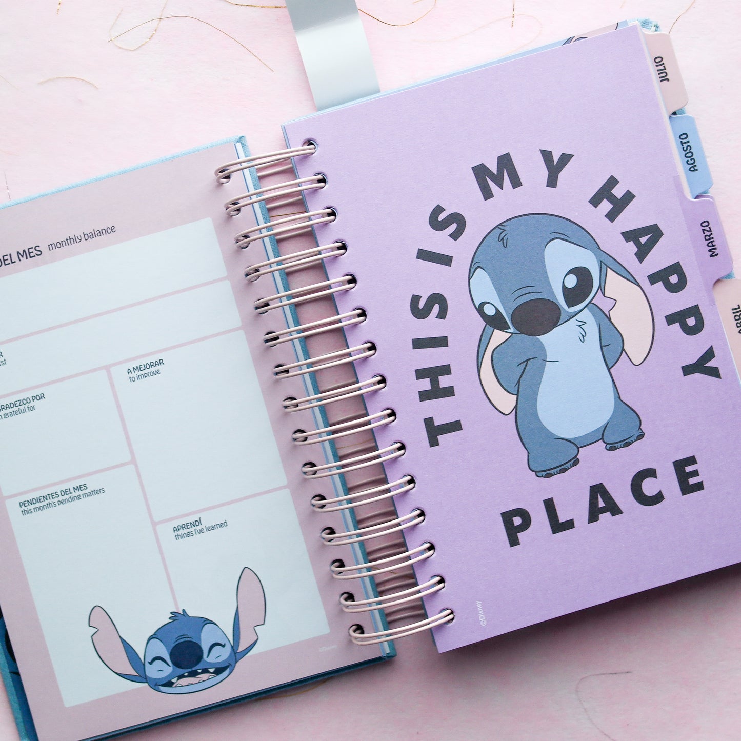 💙 Agenda 2026 Stitch – Mooving 💙