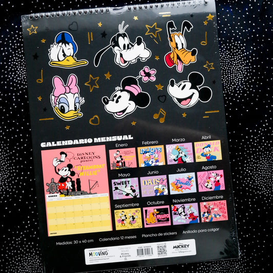 Calendario 2026 Mickey & Friends