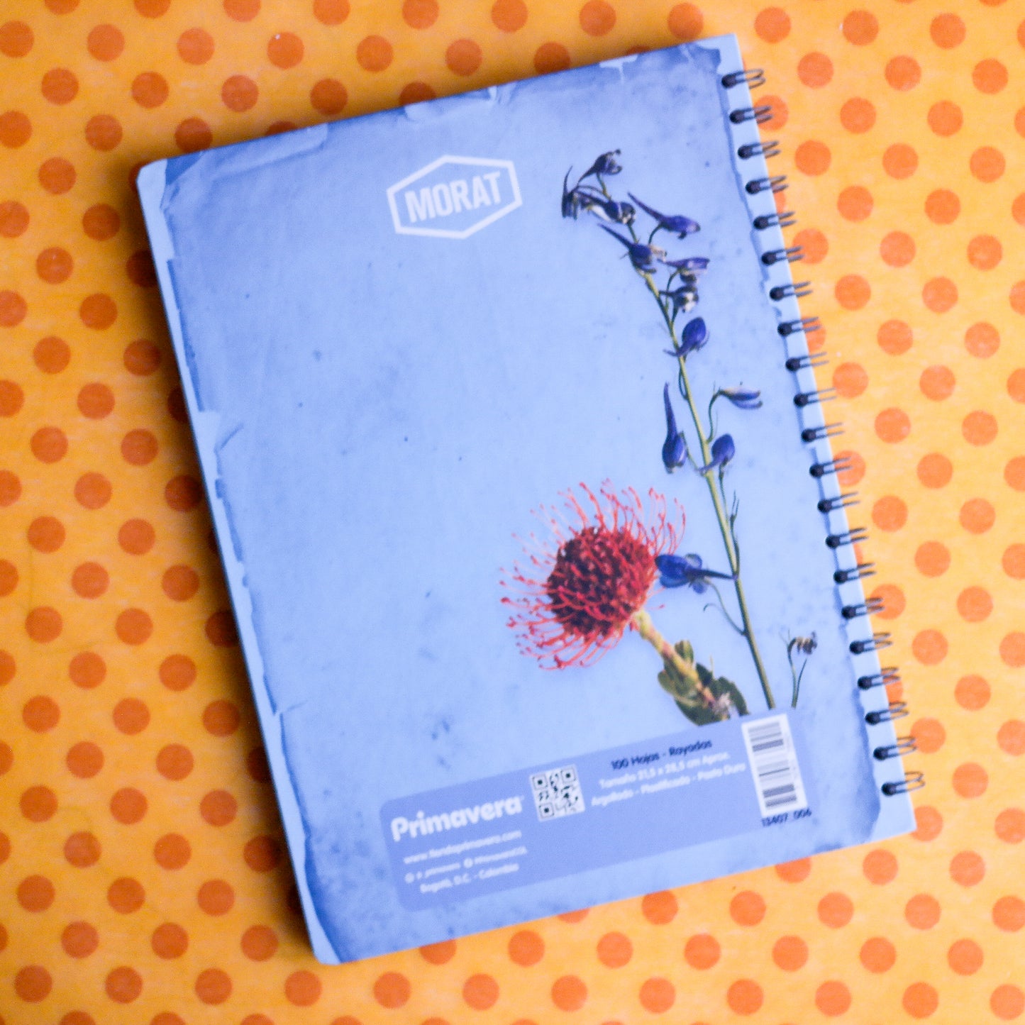 Cuaderno doble anillo Morat – Primavera
