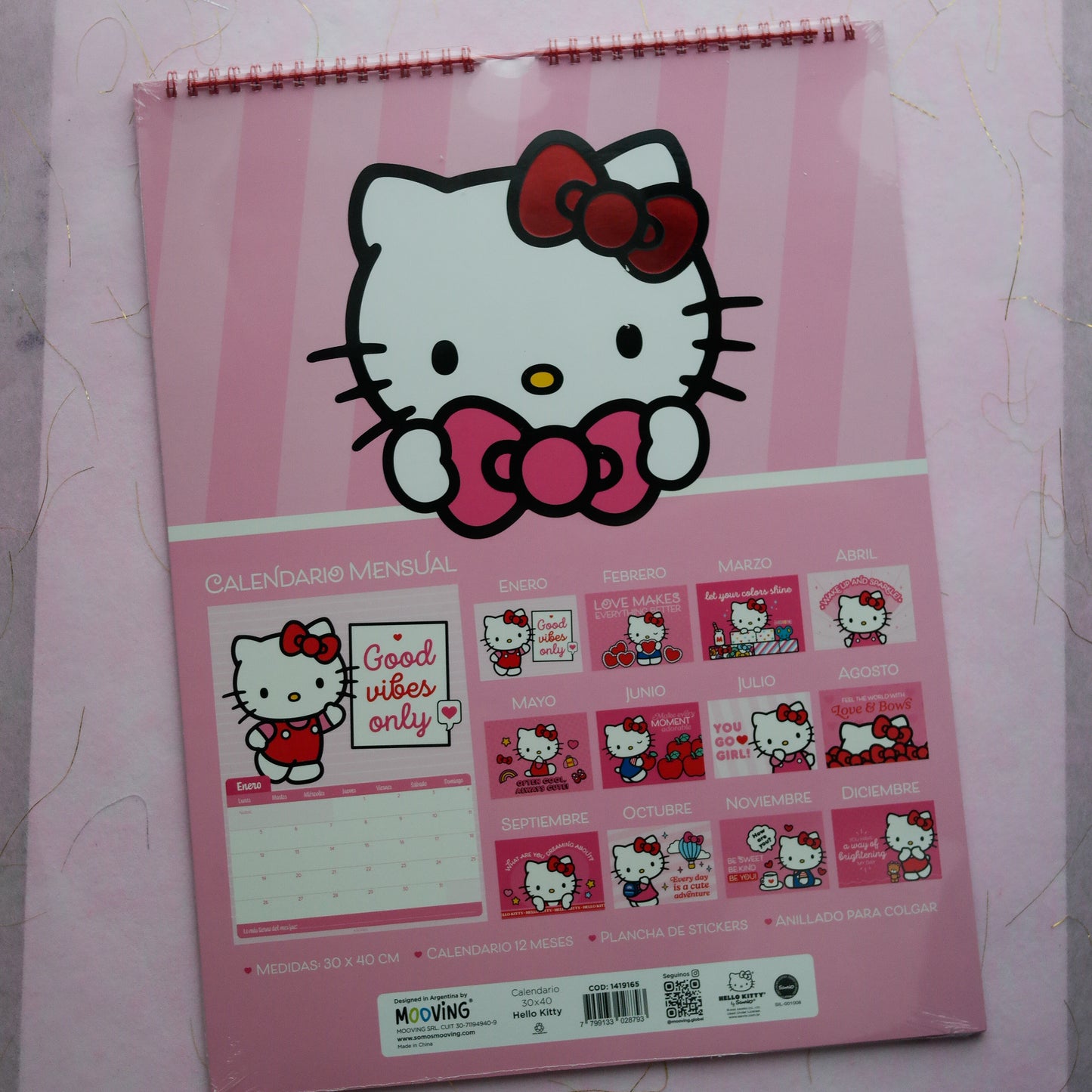 Calendario 2026 Hello Kitty