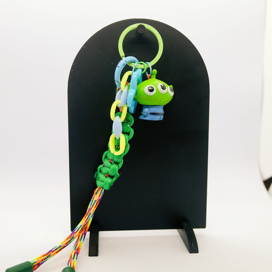 Llavero Alien de Toy Story – Con Cuerda Trenzada y Estrella