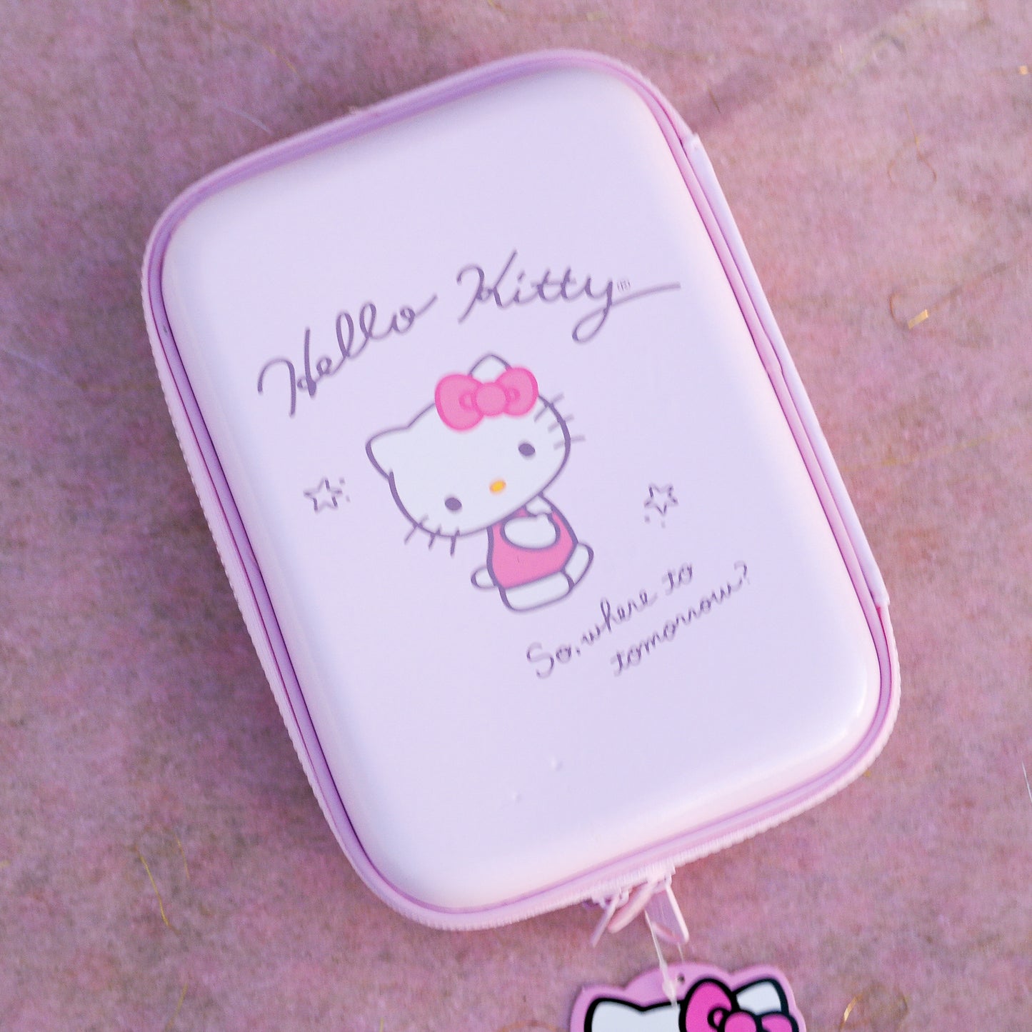Estuche Hello Kitty Rosado – Diseño Cute y Espacioso | Pencil Case Sanrio