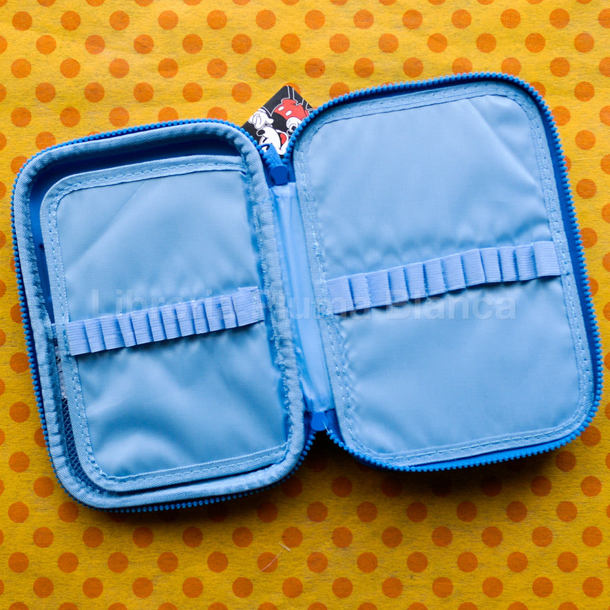 Estuche organizador Mickey Mouse – Estuche escolar premium con cierre