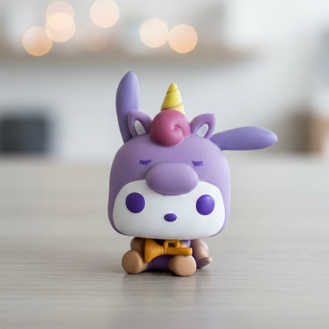 Figura Pochacco – Edición Unicornio (sentado)