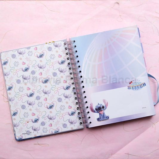 Planner Stitch con Espiral y Caja – Agenda Disney