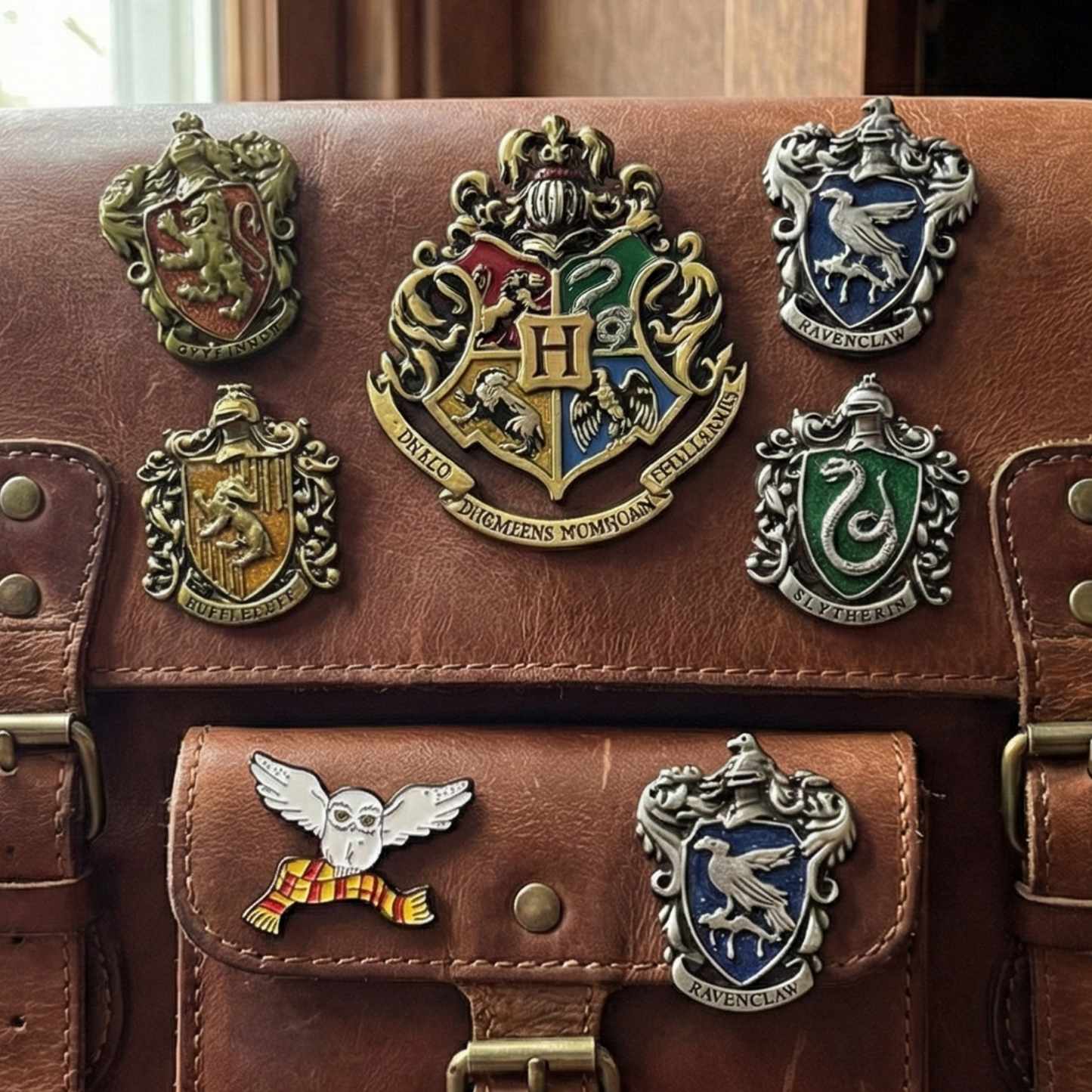 Pin Metálico Harry Potter Casa Hogwarts – Gryffindor, Slytherin, Ravenclaw o Hufflepuff