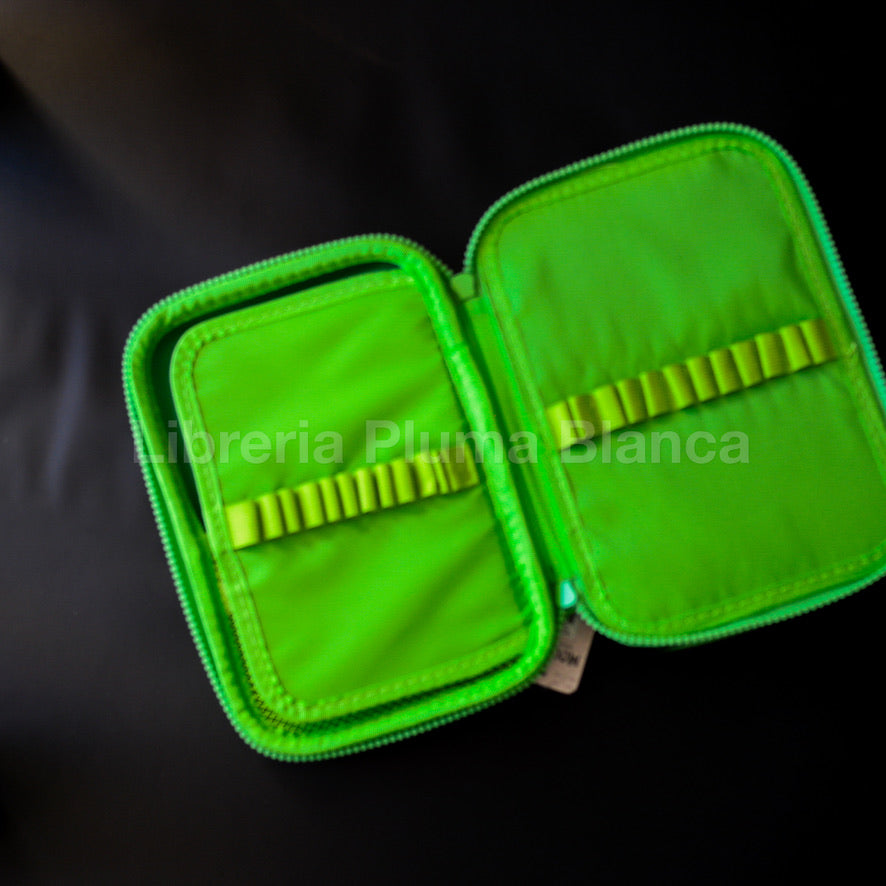 Estuche Escolar Rígido Minecraft con Organizador Interno