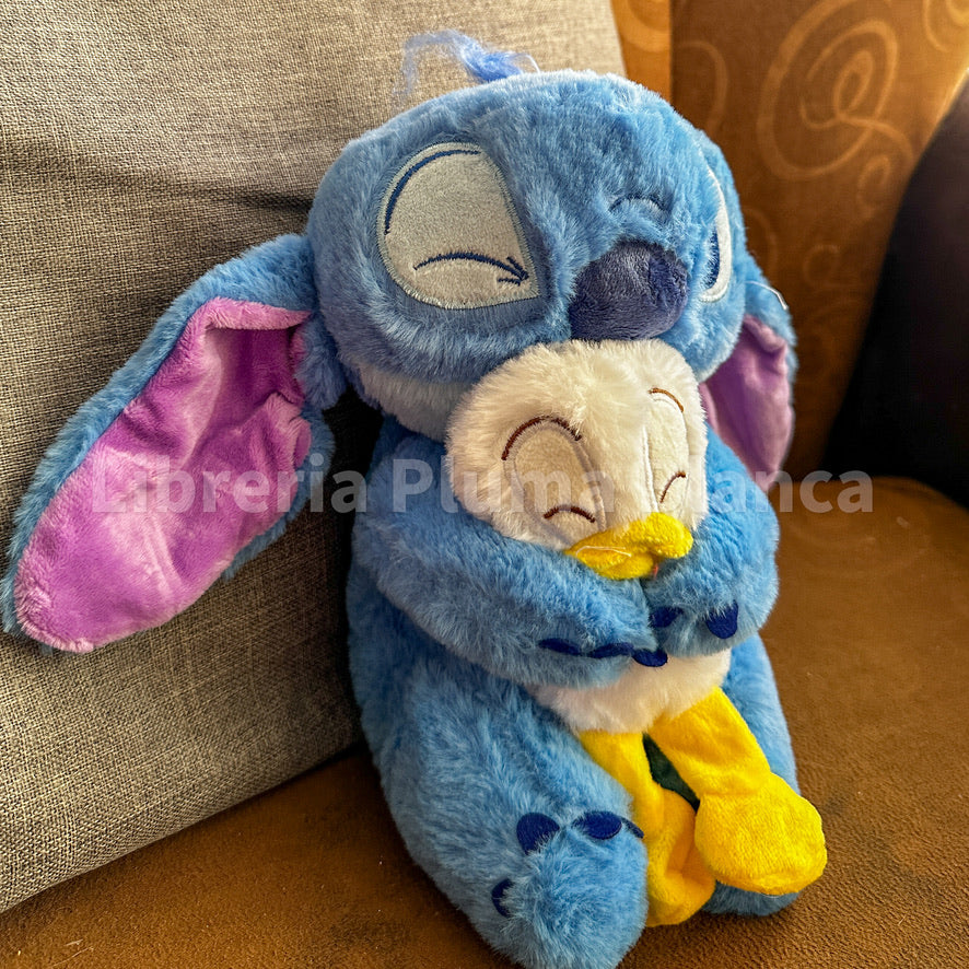 Peluche Stitch con Patito Desmontable | Disney Original | Súper Suave