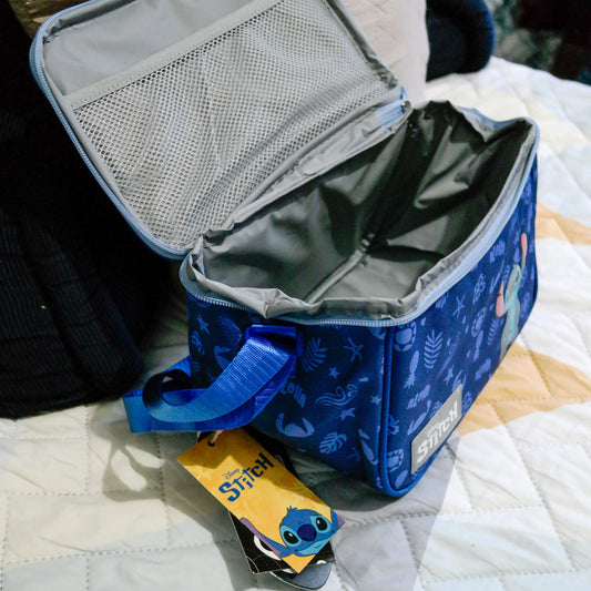 Lonchera Térmica Infantil Stitch Azul – Aislante y Práctica