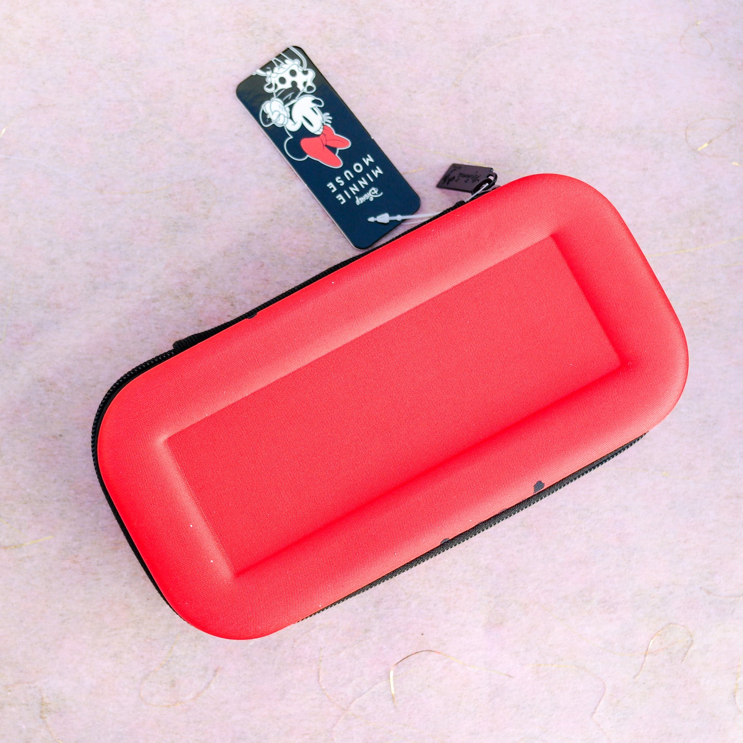 Estuche Minnie Mouse Lazo 3D Rojo Brillante