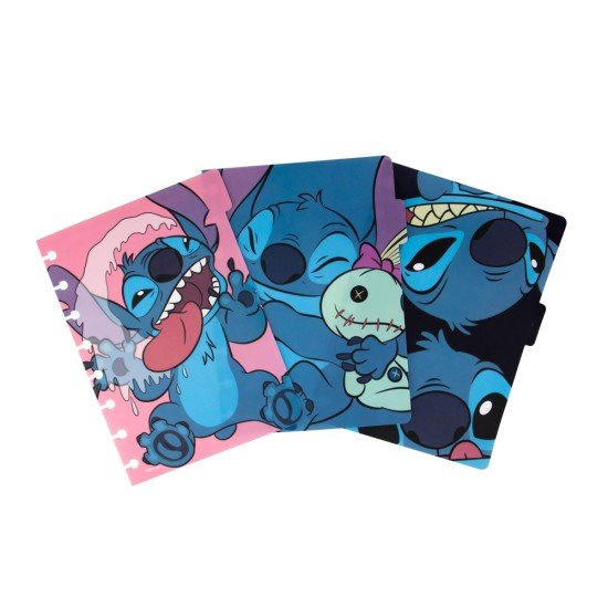 Cuaderno con Discos Stitch – Mooving A5 (80H)
