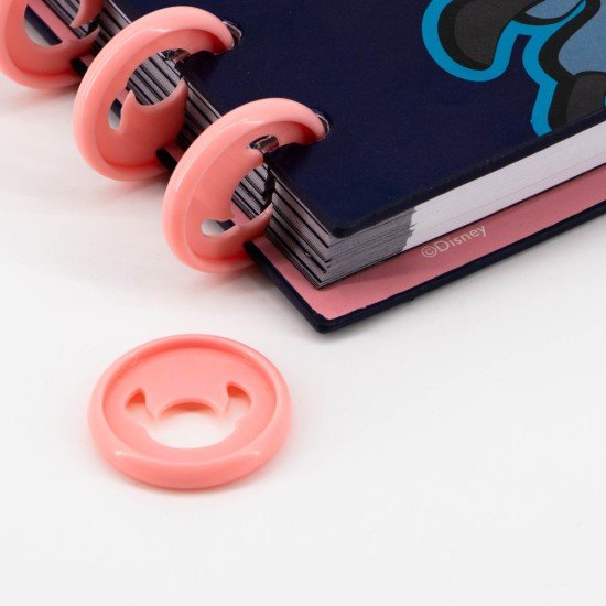 Cuaderno con Discos Stitch – Mooving A5 (80H)