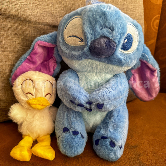 Peluche Stitch con Patito Desmontable | Disney Original | Súper Suave