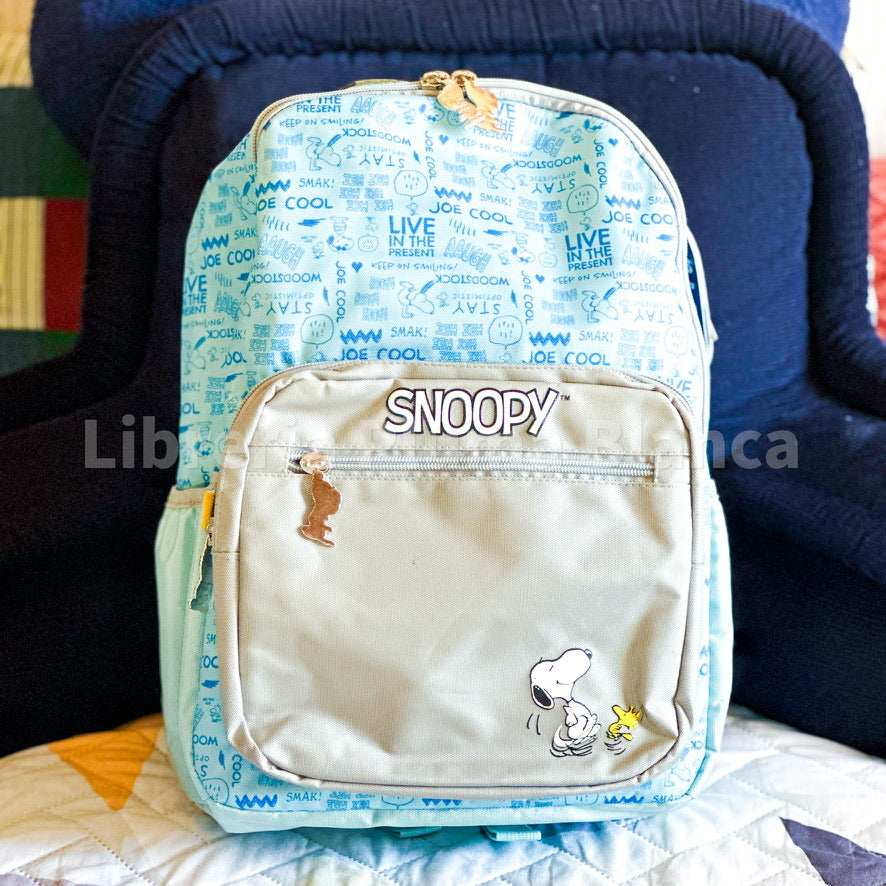 Mochila Snoopy Peanuts Original – Escolar Premium con Doble Compartimento