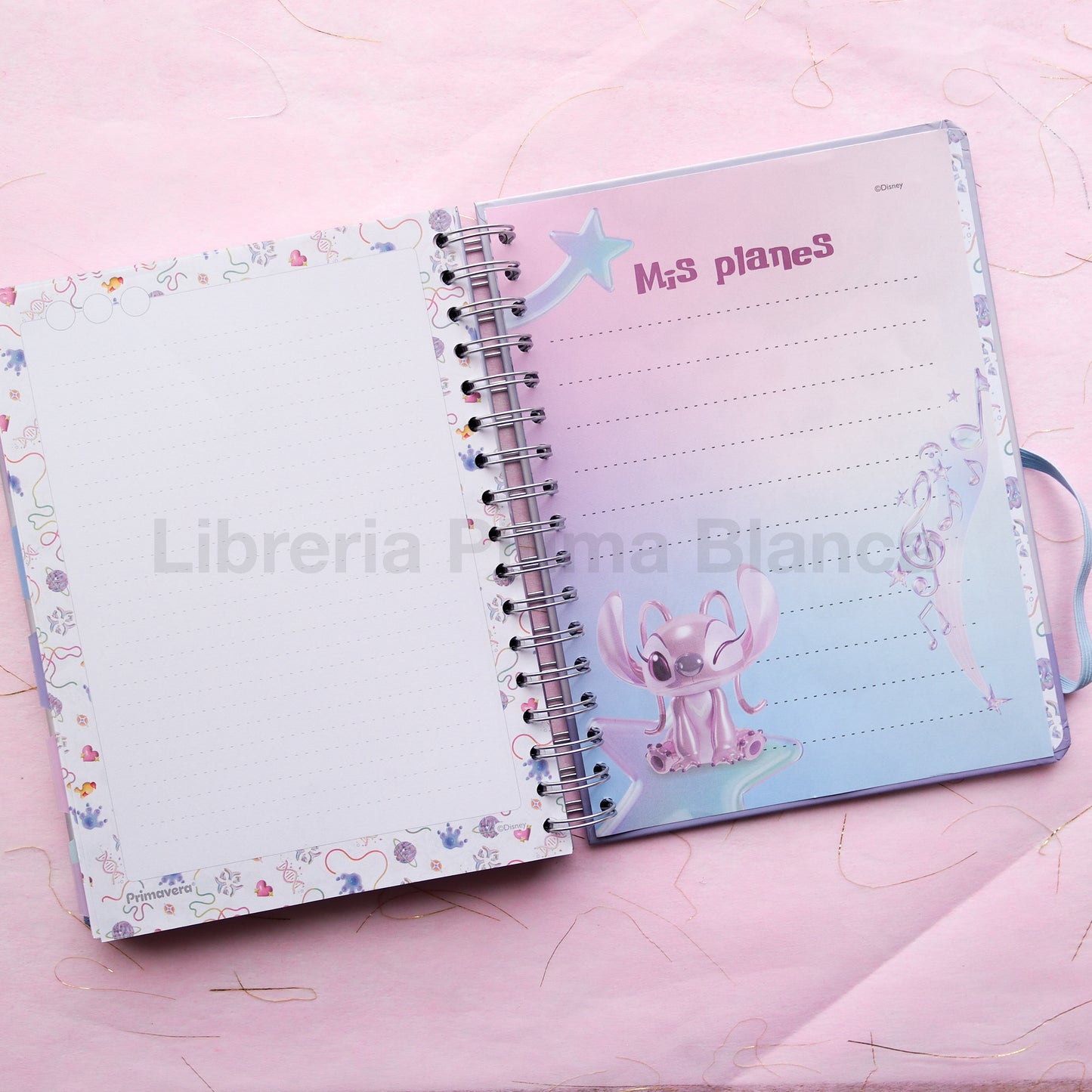 Planner Stitch con Espiral y Caja – Agenda Disney
