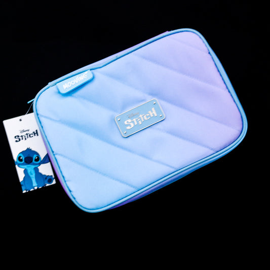 Estuche Stitch Original Acolchonado con Compartimentos