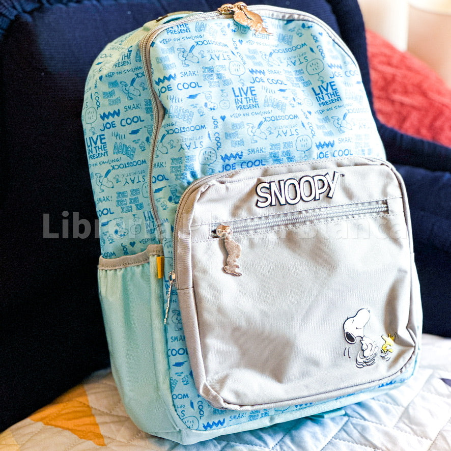 Mochila Snoopy Peanuts Original – Escolar Premium con Doble Compartimento