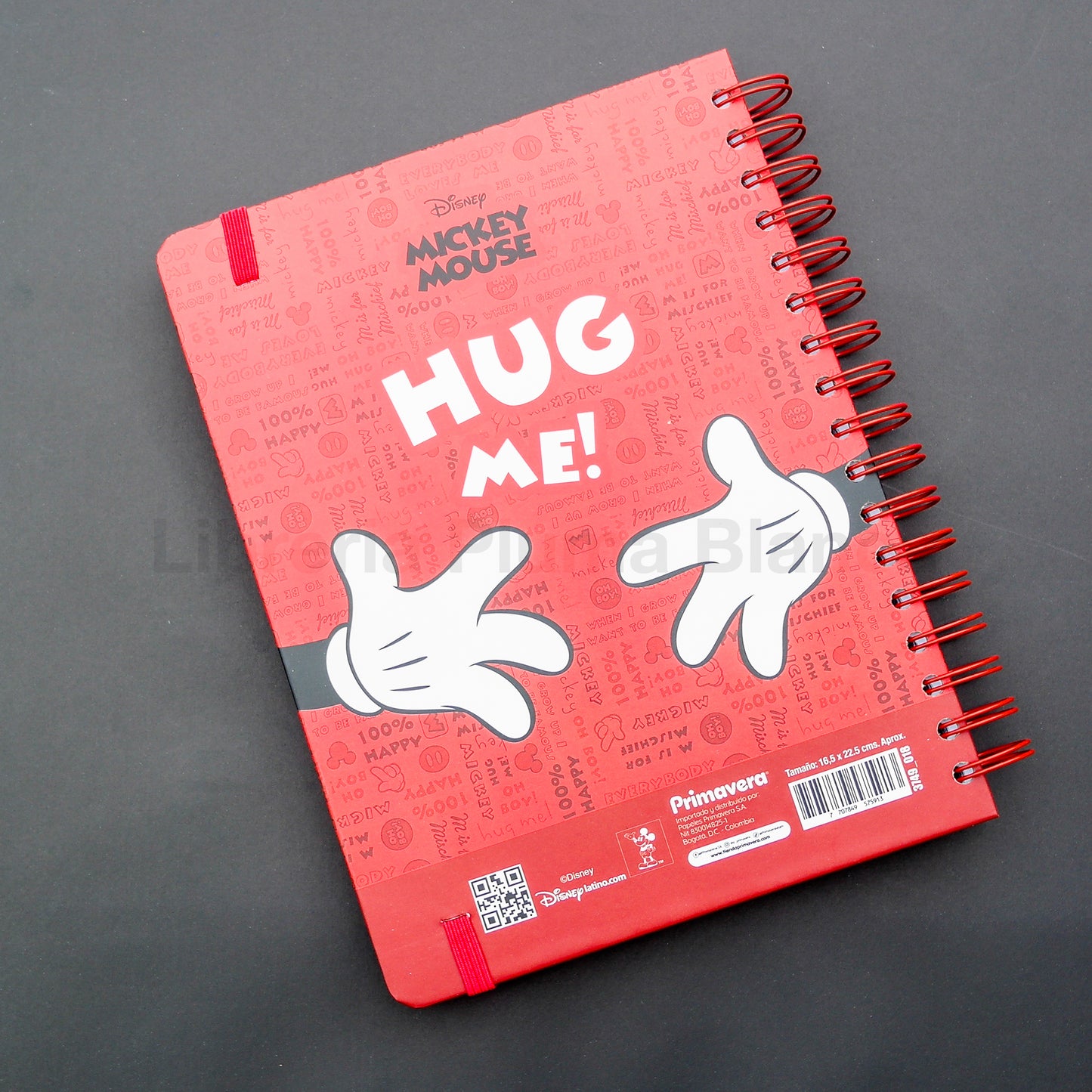 Agenda Planner Mickey Mouse Disney con Caja