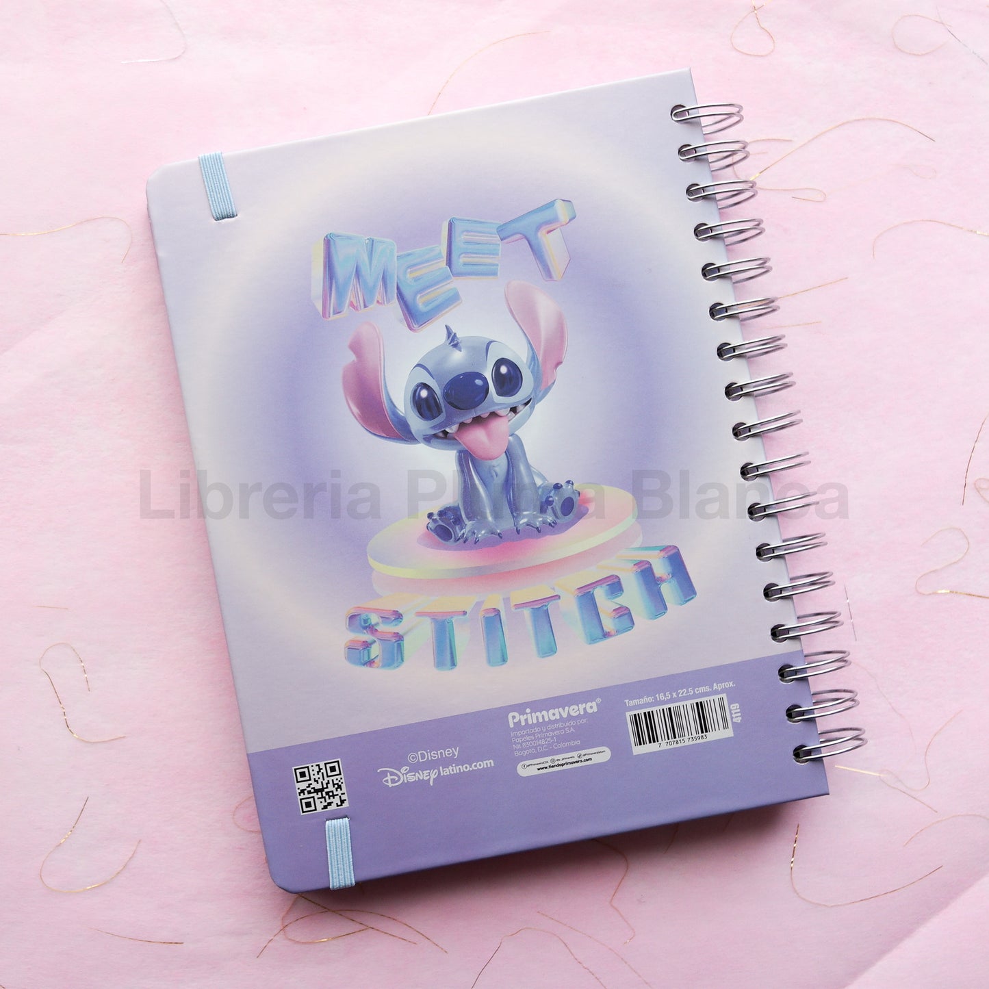 Planner Stitch con Espiral y Caja – Agenda Disney