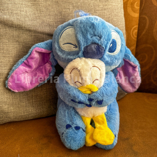 Peluche Stitch con Patito Desmontable | Disney Original | Súper Suave