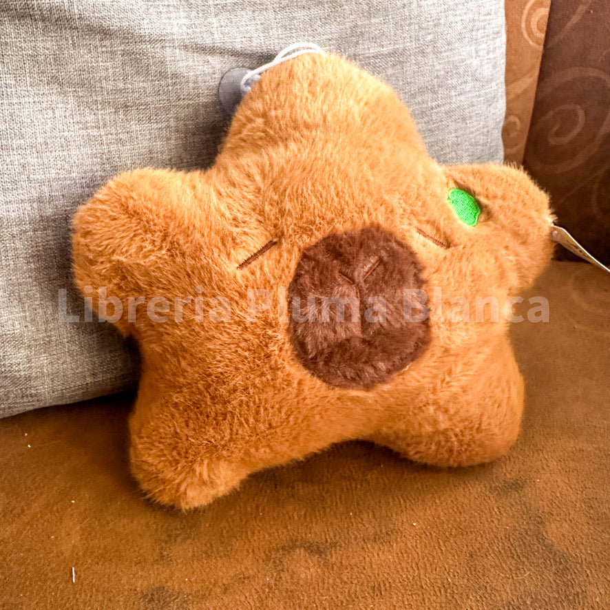 Peluche Estrella de Capibara | Suave y Kawaii | Ideal para Regalo