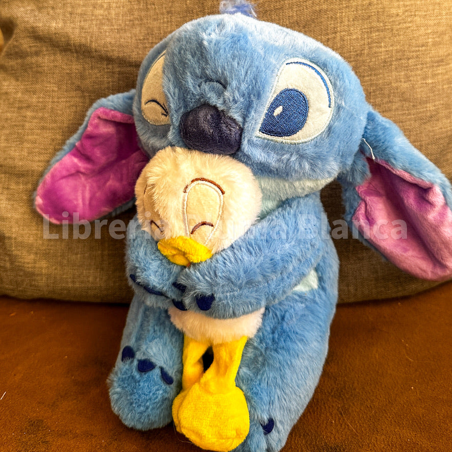 Peluche Stitch con Patito Desmontable | Disney Original | Súper Suave