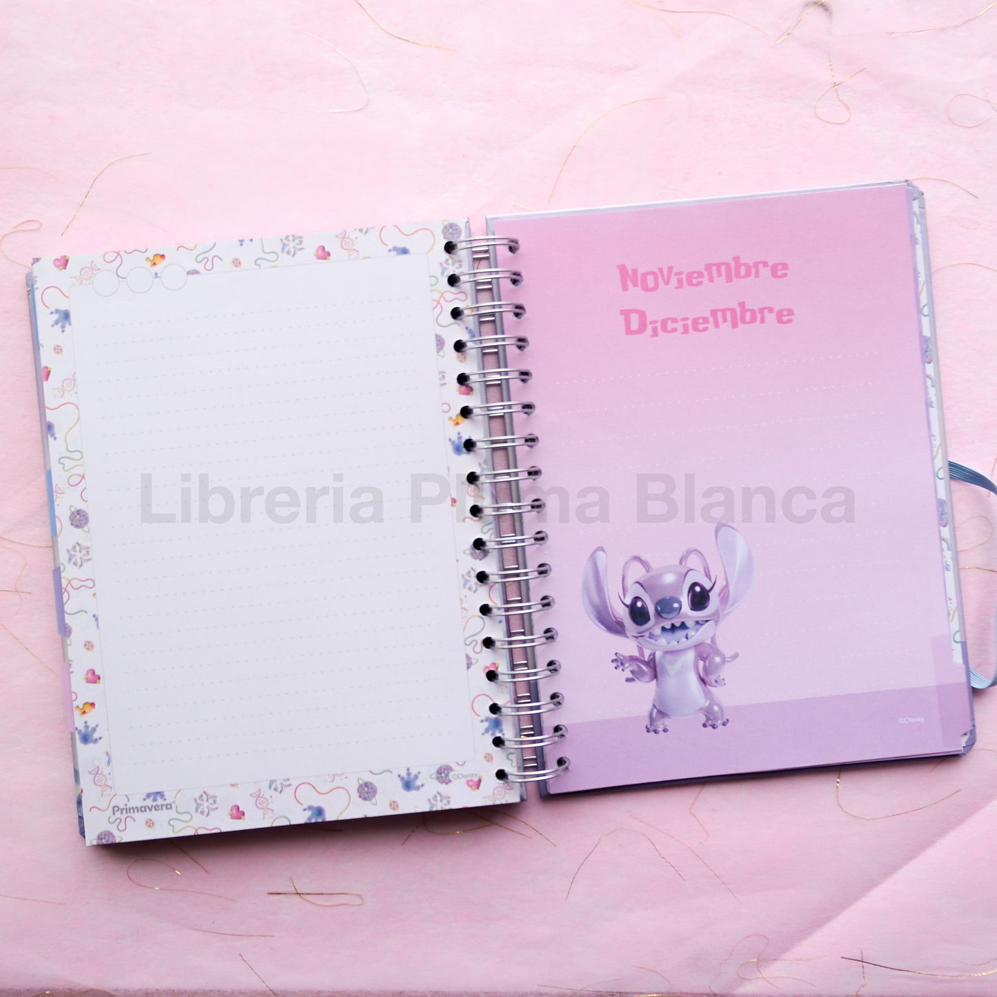 Planner Stitch con Espiral y Caja – Agenda Disney