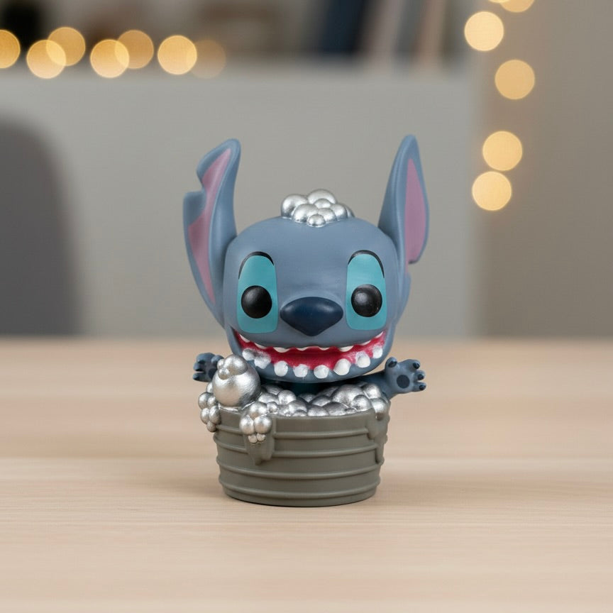 Figura Stitch – Edición Burbujas en Bañera