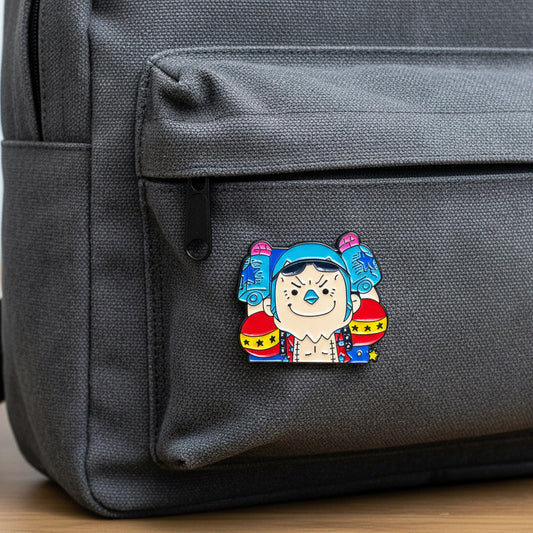 Pin metálico One Piece - Franky