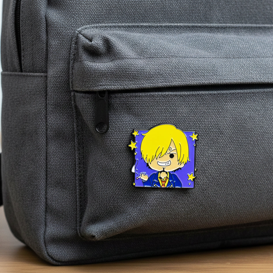 Pin metálico One Piece - Sanji
