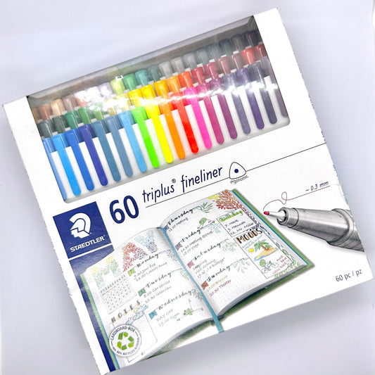 Mega set Staedtler 0.3 mm de 60 colores